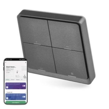 GoSmart Okos hordozható 4 funkciós szcenárió kapcsoló IP-2004ZB, ZigBee 3.0 kép