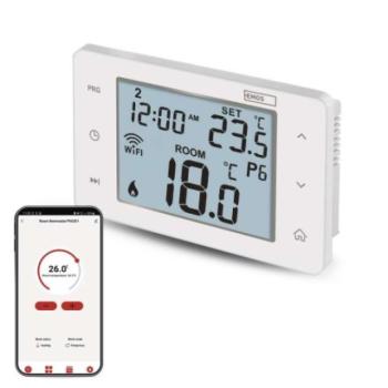 GoSmart Programozható vezetékes szobatermosztát WiFi-vel P56201  kép