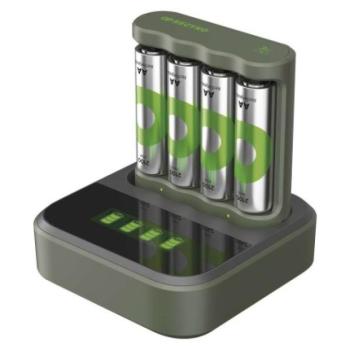 GP Akkumulátor töltő B441 + Speed Dock + 4 x AA 2100 mAh kép