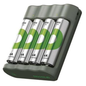 GP Akkumulátor töltő Eco E441+4xAA ReCyko 2100mAh kép