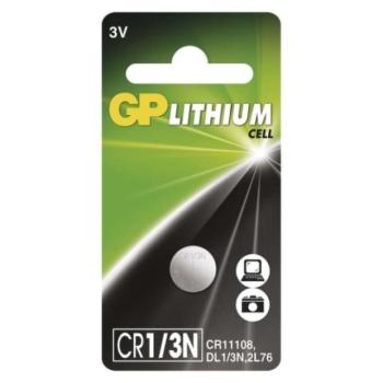 GP Lítium gombelem CR1/3N 1db/bliszter kép