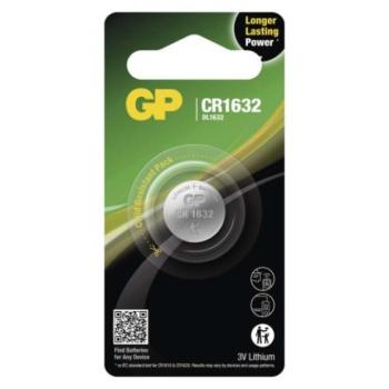 GP Lítium gombelem CR1632 1db/bliszter kép