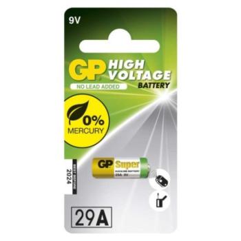 GP Speciális Alkáli elem 29AF (A32, L822) 9 V kép