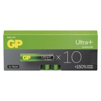 GP Ultra Plus Alkáli elem AAA 10db kép