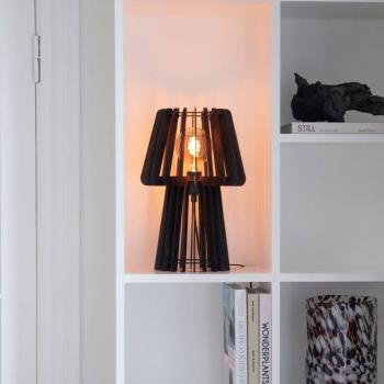 Groa asztali lámpa, fekete kép