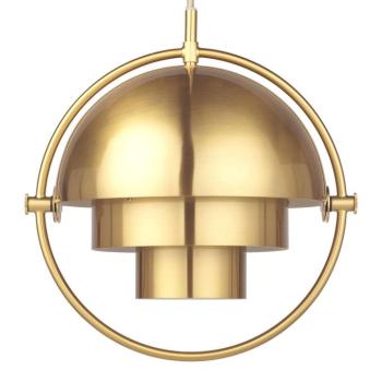 GUBI függőlámpa Multi-Lite, Ø 27 cm, sárgaréz/brass kép
