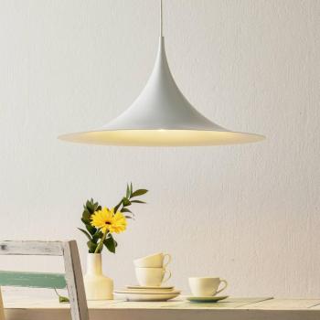 GUBI Semi függőlámpa, Ø 60 cm, fehér kép