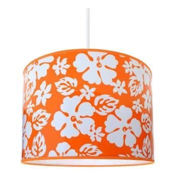  Gyerek csillár FLOWERS 1xE27/60W/230V narancssárga  kép