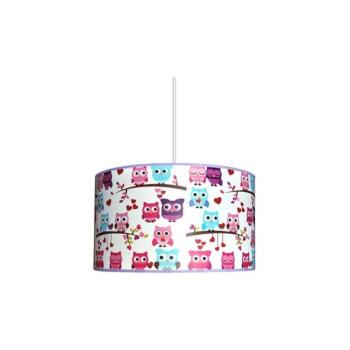 Gyerek csillár OWLS 1xE27/60W/230V  kép