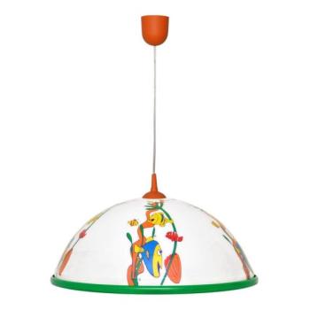  Gyerek csillár zsinóron FISH 1x27/15W/230V  kép