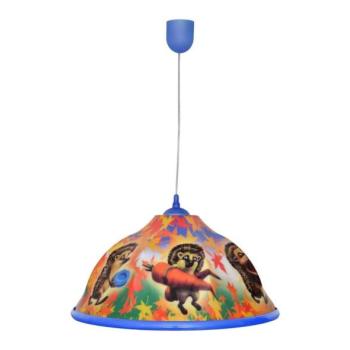  Gyerek csillár zsinóron HEDGEHOG 1xE27/15W/230V  kép