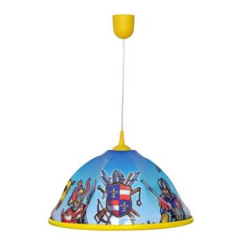  Gyerek csillár zsinóron KNIGHT 1xE27/15W/230V  kép