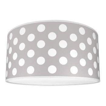  Gyerek mennyezeti lámpa DOTS GREY 2xE27/60W/230V szürke  kép