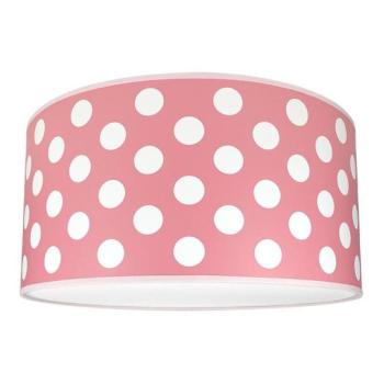  Gyerek mennyezeti lámpa DOTS PINK 2xE27/60W/230V rózsaszín  kép