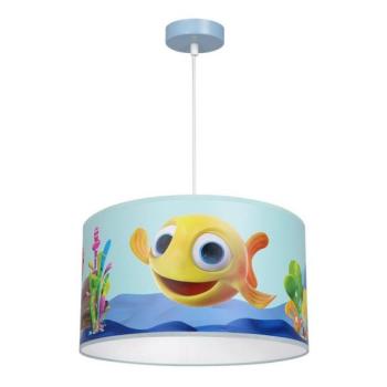  Gyermek csillár zsinóron FISH 1xE27/60W/230V  kép