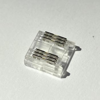 Gyorscsatlakozó , 12 mm-es RGB-CCT DOTLESS COB LED szalaghoz , 6 pólusos , szalag-vezeték toldáshoz , IP20/IP65 , MULTI SNAP kép