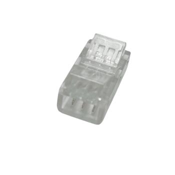 Gyorscsatlakozó , 8 mm-es CCT LED szalaghoz , 3 pólusos , vezeték-szalag toldáshoz , IP20/IP65 , MULTI SNAP kép