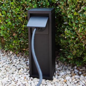 Hálózati aljzatoszlop, 1 csatlakozó, max. 3500 W kép