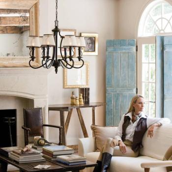 Hat-izzós csillár Plymouth kép