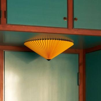 HAY Matin Flush Mount 500 mennyezeti lámpa sárga színben kép