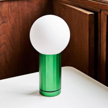 HAY Turn on LED lámpa fényerő, láb zöld kép
