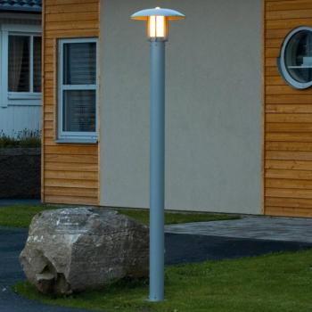 Heimdal oszloplámpa, magasság 200 cm, szürke kép