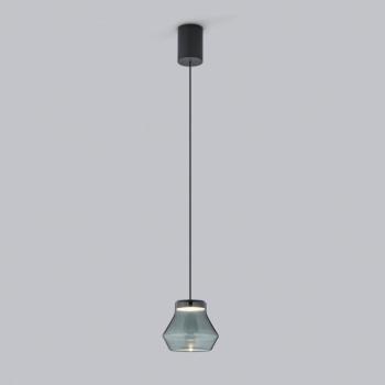 Helestra Fou LED lógó világítás füstüveg 11x9,5cm kép