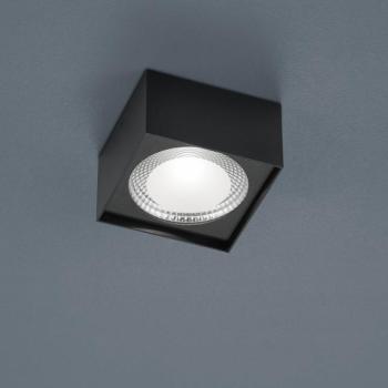 Helestra Kari LED menny. lámpa, szögl. fekete kép