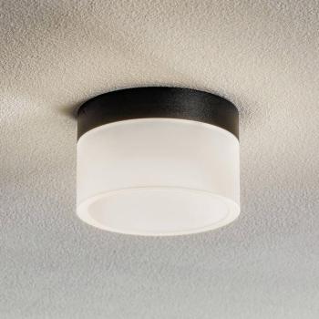 Helestra Liv LED mennyezeti lámpa, selyemf., Ø15cm kép