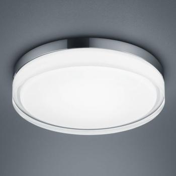 Helestra Tana LED mennyezeti lámpa, króm, Ø 33 cm kép