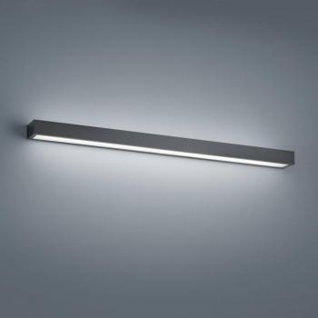 Helestra Theia LED fali lámpa, matt fekete 90 cm kép