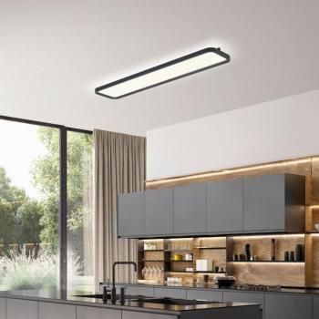Helestra Vesp LED panel backlight 120x26cm fekete kép