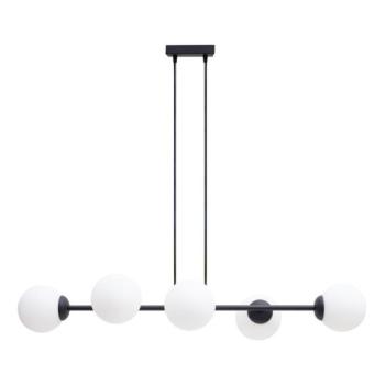 HEXE Csillár zsinóron FIRA 5xE27/60W/230V fekete  kép