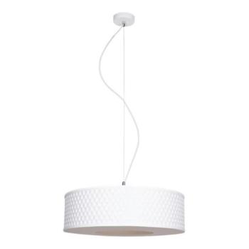 HEXE Csillár zsinóron GARDA 1xE27/60W/230V átm. 40 cm fehér  kép