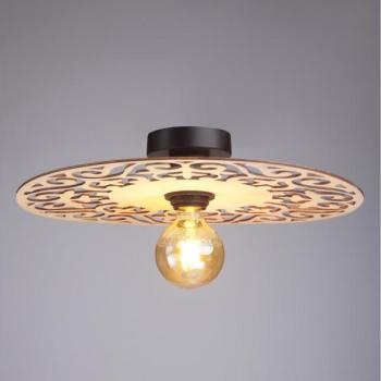HEXE Felületre szerelhető csillár FALCO 1xE27/60W/230V átm. 40 cm bézs  kép