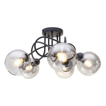 HEXE Felületre szerelhető csillár LATIL 5xE27/60W/230V fekete  kép
