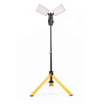 Hordozható LED reflektor, munkalámpa, tripod , 105 Watt, IP54, hideg fehér , 5000K , LUTEC , PERI kép