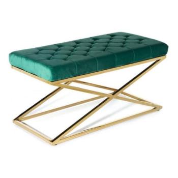 HowHomely Steppelt pad SALIBA 50x97 cm arany/zöld  kép