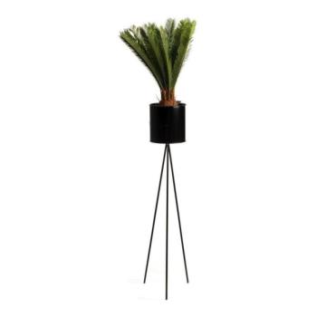 HowHomely TRIPOD virágtartó állvány 110x25 cm fekete  kép