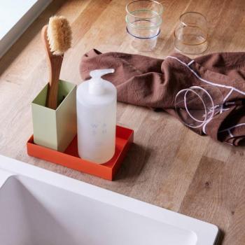 HÜBSCH Sortit rendszerező, 4 darabos készlet, zöld/narancs/homokszínű kép