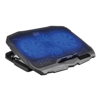 Hűtőpad laptophoz 4x látor 2xUSB fekete  kép