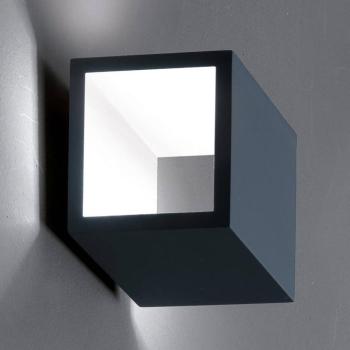 ICONE Cubò LED fali lámpa, 10 W, titán/fehér kép