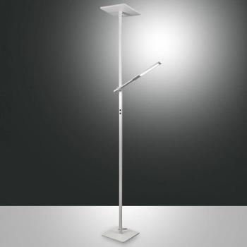 Ideal LED állólámpa olvasókarral, fehér kép