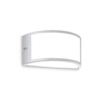Ideal Lux Rex 1 kültéri fali lámpa, szürke, alumínium, IP44, E27 kép