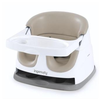 Ingenuity Ingenuity BABY BASE 2v1 bézs színű etetőszék ülőpárna  kép