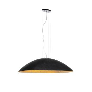 Ipari függőlámpa fekete arannyal 115 cm - Magna kép