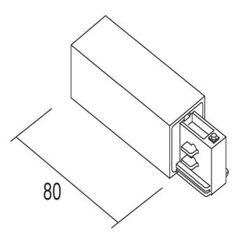 Ivela feeder föld balra, fekete kép