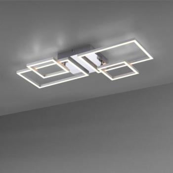 Iven LED mennyezeti lámpa, acél, 32.4x30cm kép