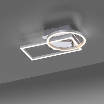 Iven LED mennyezeti lámpa, acél, 37x26cm kép
