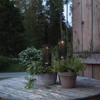 Izola LED napelemes deco lámpa földbe sz., 2 db-os kép
